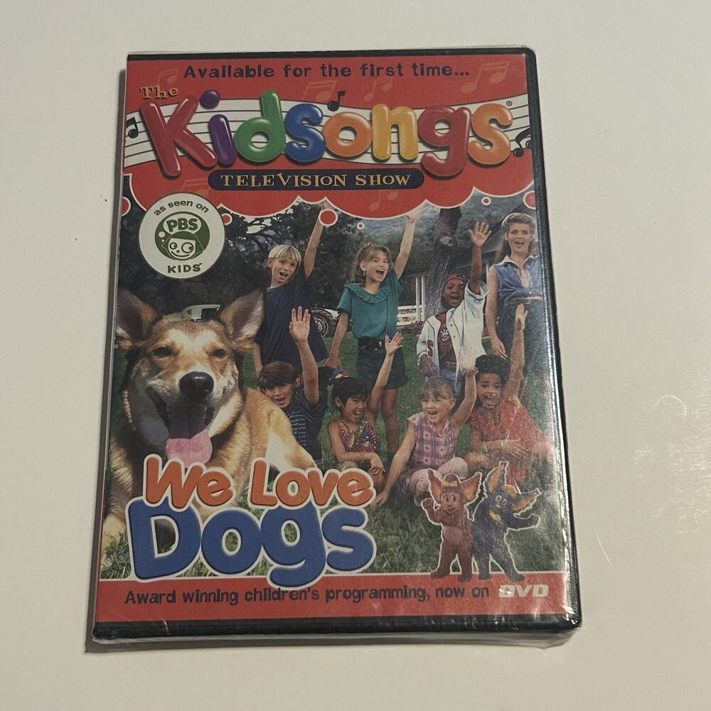 The Kidsongs TV Show We Love Dogs DVD PBS Kids 2005